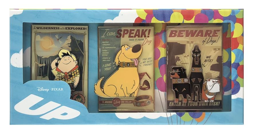 Disney Pin - Up 10th Anniversary - Mini Jumbo Boxed Set at